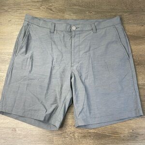 PGA Tour Men’s Pro Series Comfort Stretch shorts, grey,  size 38.